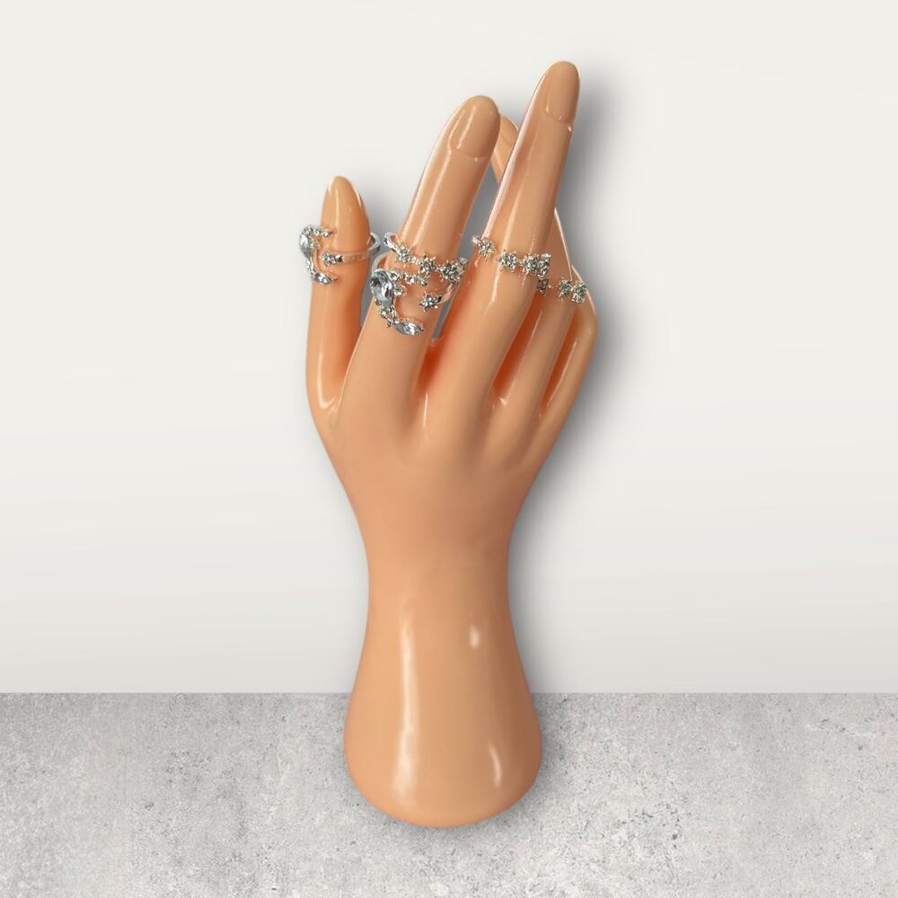 Boho 5 Piece Rings Set - Picture 2 of 6